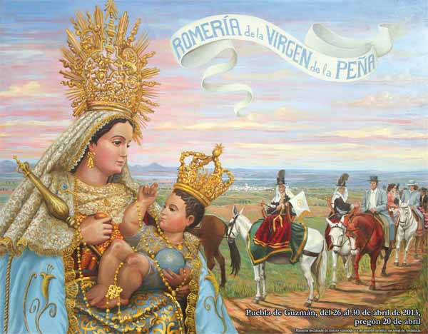 Romería de la Santísima Virgen de la Peña 2013 Puebla de Guzmán